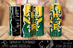Add Name Cheer Tumbler Sublimation, Tumbler Design PNG Product Image 1