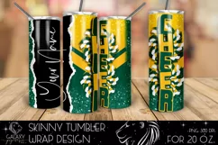 Add Name Cheer Tumbler Sublimation, Tumbler Design PNG Product Image 1
