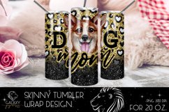Dog Mom Valentines day Tumbler Sublimation, Tumbler Desi Product Image 1