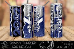 Add Name Cheer Tumbler Sublimation, Tumbler Design PNG Product Image 4