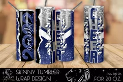 Add Name Cheer Tumbler Sublimation, Tumbler Design PNG Product Image 4