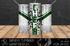 Cheer Tumbler Sublimation, Tumbler Design PNG Product Image 1