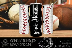 Add Tex Baseball Tumbler Sublimation, Tumbler Design PNG Product Image 3