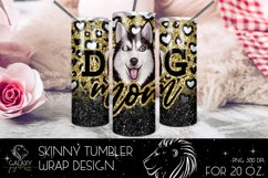 Dog Mom Valentines day Tumbler Sublimation, Tumbler Design Product Image 1