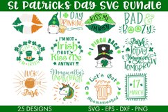 St Patricks Day SVG Bundle Sublimation Cut file Product Image 1