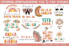 Spanish Inspirational Boho SVG Bundle PNG Product Image 2