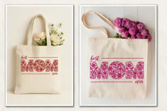 Best MOM ever SVG flower design| Mothers day Product Image 4