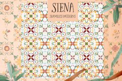 Siena Watercolor Tiles Folk Italy Product Image 11