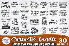 Sarcastic Svg Bundle | Sarcastic Svg Files Product Image 1