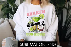 Shaken Stirred & Sun Kissed PNG Sublimation Product Image 3
