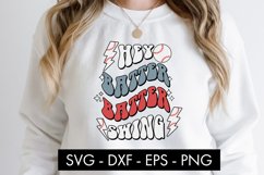 Retro Baseball SVG Bundle PNG Cut file Product Image 3