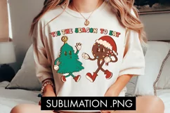 Tis The Season To Eat Sublimation PNG Product Image 2