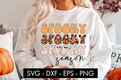 Spooky Season SVG Cut file Sublimation Product Image 1