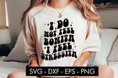 I Do Not Feel Bonita I Feel Stressita SVG Cut File PNG Product Image 1