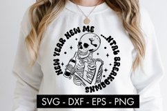New Year New Me Ntal Breakdowns SVG Cut File Product Image 2