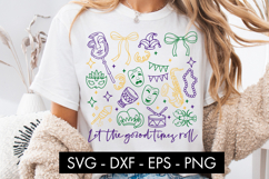 Let the Good Times Roll SVG Mardi Gras Product Image 1