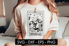 Tarot Card Hairstylist SVG Cut File PNG Product Image 2