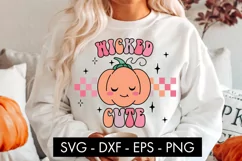 Wicked Cute Halloween SVG Cut File PNG Sublimation Product Image 1
