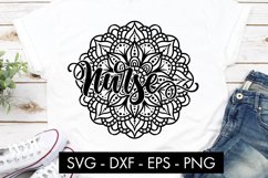 Nurse Mandala SVG Cut file Sublimation Product Image 1