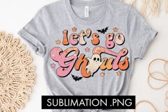 Let&#039;s Go Ghouls Halloween Sublimation PNG Product Image 3