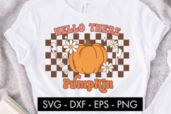 Hello There Pumpkin SVG Cut File PNG Product Image 2