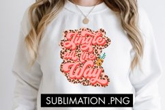 Jingle All The Way Sublimation PNG Product Image 2