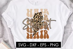 Hair Stylist Thunderbolt SVG Cut File PNG Product Image 2