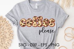 Coffee please SVG Cut file Sublimation Product Image 3