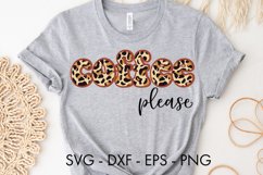 Coffee please SVG Cut file Sublimation Product Image 3