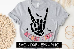 Spooky Vibes Halloween SVG Cut File PNG Sublimation Product Image 3