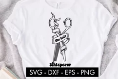 The Hair Whisperer SVG Cut File PNG Product Image 2