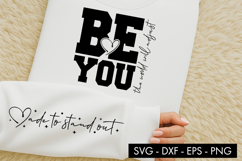 Be You The World Will Adjust SVG PNG Sublimation Product Image 2