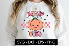 Wicked Cute Halloween SVG Cut File PNG Sublimation Product Image 2