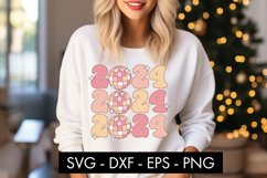 2024 Disco Ball SVG Cut File Product Image 1