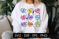 Nurse Candy Heart SVG PNG Sublimation Product Image 2