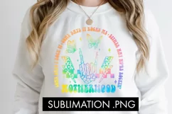 Motherhood Some Days I Rock It PNG Sublimation Product Image 2