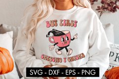 But First Cafecito Y Chisme SVG Cut File PNG Sublimation Product Image 3