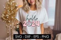 Hello 2024 SVG Cut File Product Image 3