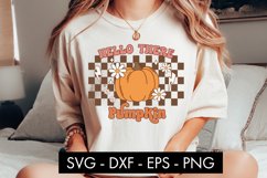 Hello There Pumpkin SVG Cut File PNG Product Image 3