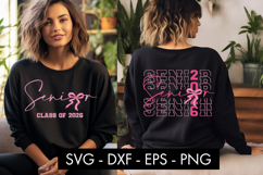 Senior Class of 2026 SVG Front and Back PNG Sublimation Product Image 3