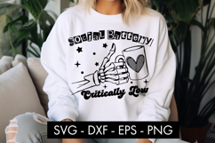 Social Battery Critically Low SVG Product Image 3