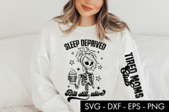Sleep Deprived But Still Alive SVG Tired Moms Club Product Image 3