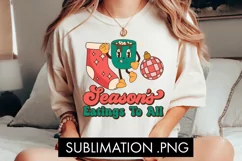 Season's Eatings To All Sublimation PNG Product Image 3