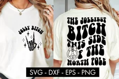 The Jolliest B This Side Of The North Pole Funny SVG Product Image 3