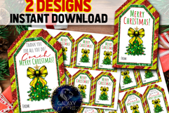 Softball Christmas Favor Tag, Coach and Team Appreciation Product Image 1