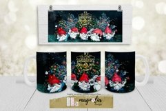 Christmas mug wrap sublimation Mug design for Cricut Product Image 1