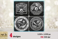 Soccer Bundle PNG | World Cup 2026 Laser Engraving Files Product Image 1