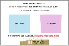 Add your text beach tumbler 20 oz skinny tumbler wrap design Product Image 7