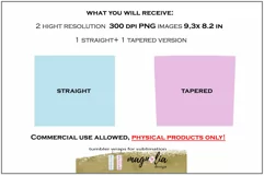 Cinko de drinko summer Seamless tumbler wrap design png Product Image 3