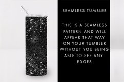 Black Leopard Glitter Tumbler Sublimation PNG Product Image 3